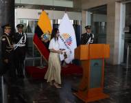 Viviana Veloz, presidenta de la Asamblea, en su informe semanal, este martes 26 de noviembre.