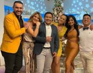 José Urrutia, Gaby Díaz, Henry Bustamante, Dora West, Evelyn Vanessa Calderón y Leonardo Quezada (Lacito).