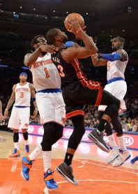 Knicks y Nuggets sorprenden a los líderes Heat y Thunder