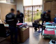 Allanamientos en el caso Plaga