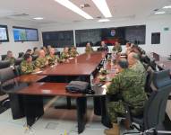 El Consejo de Generales y Almirantes de las Fuerzas Armadas (FF. AA.) se encuentra reunido desde horas de la mañana.