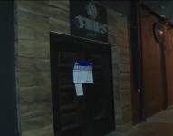 Imagen de la clausura de una discoteca en Kennedy Norte, Guayaquil.