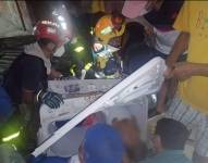 Tras un descuido la niña cayó en el tambor centrifugador de la lavadora. Redes