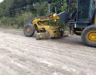 Imagen referencial de trabajos en la vía.