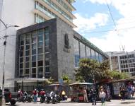Edificio de la Caja del Seguro Social en Quito.