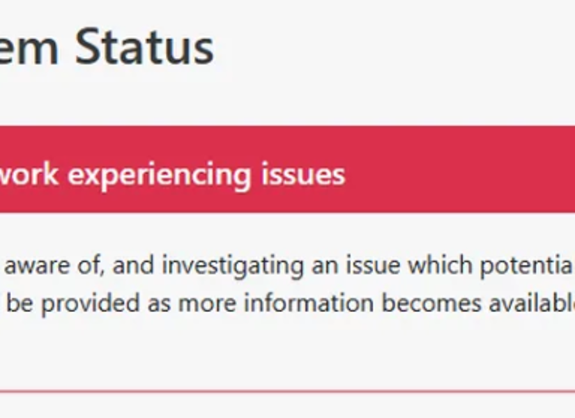 Estado de Cloudflare a las 7h00 el 18 de noviembre del 2025