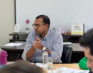 Imagen de Byron Franco Tutiven como gerente de la Autoridad Portuaria de Manta.