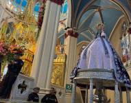 Más de 45 000 peregrinos caminaron 13 kilómetros, en un recorrido que concluyó aproximadamente a las 14:00.