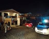 Imagen del conjunto residencial que fue violentado por delincuentes, en la noche del viernes 7 de septiembre.