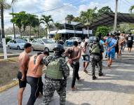 Imagen de los capturados en Esmeraldas este 2 de noviembre.