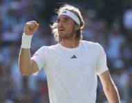 Stefanos Tistsipas venció a Andy Murray en Wimbledon