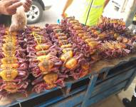 Imágenes de atados de cangrejo.