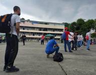 25 de marzo del 2022. Proceso de acuartelamiento en Guayaquil.