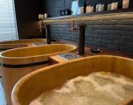 Tinas para baños de cerveza.