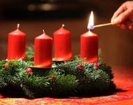 Velas en una celebración.