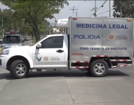 Imagen de archivo. Foto de un carro de Medicina Legal.