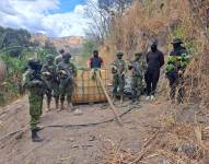Campamentos de minería ilegal
