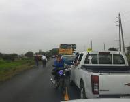 Cientos de agricultores de varios cantones de Guayas realizaron una protesta. Foto: Archivo/Referencial