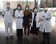 Equipo de investigadores del Hospital del Mar que ha estudiado el incremento de mortalidad tras Covid-19 con ictus previoHOSPITAL DEL MAR23/11/2021