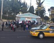 Quito: enfrentamientos entre estudiantes del colegio Montúfar y policías