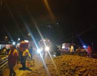 Vía Machala- El Guabo. Foto: Twitter