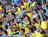Aficionados ecuatorianos, listos para ver a la 'Tri' en el Mundial.