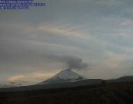 El Instituto Geofísico monitorea la actividad del volcán Cotopaxi.