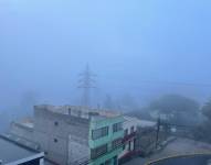 En los sectores de Bellavista y la González Suárez hubo niebla este miércoles 15 de noviembre de 2023.