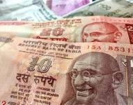 Imagen de rupias de la India
