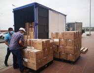 El Ministerio de Salud realizó este martes 14 de septiembre, la entrega de medicamentos para abastecer por dos meses los hospitales públicos de Guayaquil. Salud Ecuador/Archivo