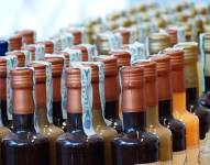 Imagen referencial de botellas de licor.
