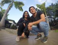 Pepe Tola y Joselyn Acosta en 2017.