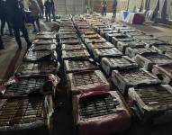 La mercancía ilícita está valorada en 450 millones de dólares. Policía Nacional