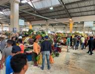 Imagen de archivo del mercado de la Caraguay, en el sur de Guayaquil.