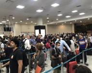 Malestar por falta de agentes de migración en el aeropuerto de Guayaquil