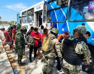 Militares y policías trabajan de forma conjunta en los operativos y demás controles.