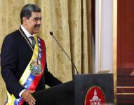 Fotografía cedida por el Palacio de Miraflores del presidente de Venezuela, Nicolás Maduro. EFE/ Palacio de Miraflores