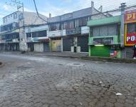 La zona en donde ocurrió el ataque armado, la tarde del martes 27 de mayo de 2025.