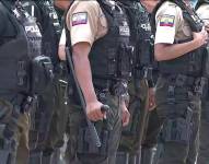 Imagen de policías que son parte de la Fuerza
