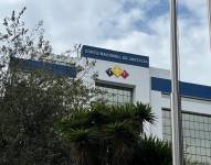 Los exteriores del edificio de la Corte Nacional de Justicia, en Quito.