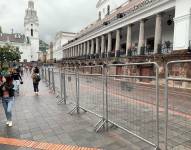 Palacio de Carondelet en el Centro Histórico de Quito.