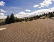 El Desierto de Palmira se encuentra en la Provincia de Chimborazo, en la sierra central del Ecuador.