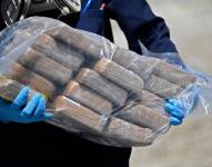 Imagen referencial de una incautación de droga