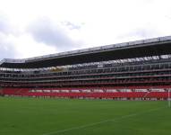 Marcelo Valencia, jefe de taquilla de Liga, reconoció que la venta de entradas ha sido muy baja para el partido de hoy por Copa Sudamericana.