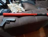 Imagen de las evidencias recogidas por la Policía Nacional.