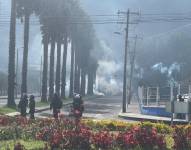 Enfrentamientos en Otavalo.