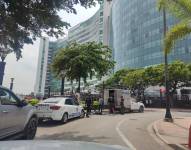 Agentes del Grupo de Operaciones Especiales (GOE) recogieron el cuerpo.