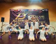 Las bailarinas ecuatorianas participaron en la Competencia All Dance Internacional