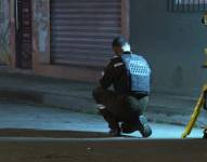 Imagen de policías acudiendo a un crimen.