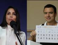 Luisa González y Daniel Noboa pasaron al balotaje.